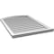 Ekena Millwork Arch Top Surface Mount PVC Gable Vent w/ 2"W x 2"P Brickmould Sill Frame, 28"W x 38"H GVPAR28X3803SN - alternate 3